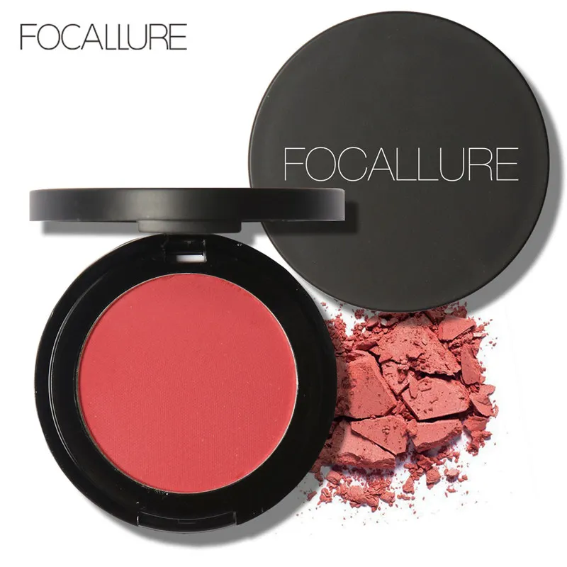 Focallure Румяна Maquiagem Мягкий Гладкий минерализованный Макияж профессиональный