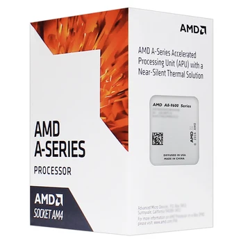 AMD APU A8 9600 CPU Processor Boxed with radiator Quad Core 3.1GHz 2MB Socket AM4 Cache With Radeon R7 Desktop NEW
AMD APU A8 9600 CPU Processor Boxed with radiator Quad Core 3.1GHz 2MB Socket AM4 Cache With Radeon R7 Desktop NEW