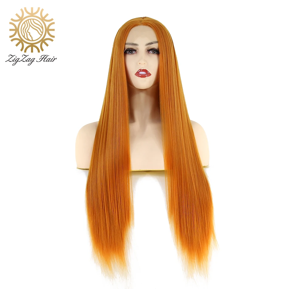 ZigZag Bright Brown Wig Long Straight Lace Front Synthetic Wigs for Women Natural Middle Part Heat Resistant Fiber Daily Wear 
ZigZag Bright Brown Wig Long Straight Lace Front Synthetic Wigs for Women Natural Middle Part Heat Resistant Fiber Daily Wear