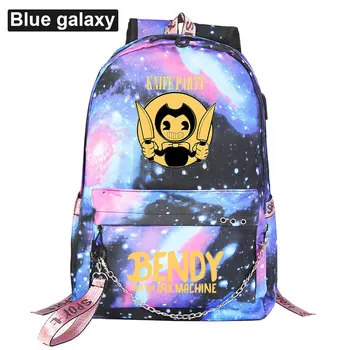 Anime Bendy Backpack For Teenager Girl Boy Kids Student Travel Bag USB Charging Chain Bundle Laptop Backpack Bookbags Mochila
Anime Bendy Backpack For Teenager Girl Boy Kids Student Travel Bag USB Charging Chain Bundle Laptop Backpack Bookbags Mochila
