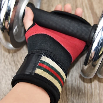 Ventilated Workout Gloves with Integrated Wrist Wraps For Weight Lifting Powerlifting Pull Ups Cross Training WODs H7JP
Ventilated Workout Gloves with Integrated Wrist Wraps For Weight Lifting Powerlifting Pull Ups Cross Training WODs H7JP