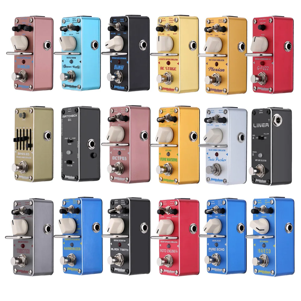 AROMA Guitar Effect Pedal Mini Single Electric Guitar Pedal Guitar Parts & Accessories 
AROMA Guitar Effect Pedal Mini Single Electric Guitar Pedal Guitar Parts & Accessories