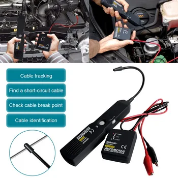 Automotive Short&open Circuit Finder Tester Cable Wire Tracer For Tone Line Test Leads Car Wire Meter EM415pro
Automotive Short&open Circuit Finder Tester Cable Wire Tracer For Tone Line Test Leads Car Wire Meter EM415pro
