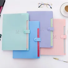 Student Multi-Layer Folder Korean Smiley A4 File Holder File Bag Insert Info Booklet Test Paper Clip 5 Grid
Student Multi-Layer Folder Korean Smiley A4 File Holder File Bag Insert Info Booklet Test Paper Clip 5 Grid