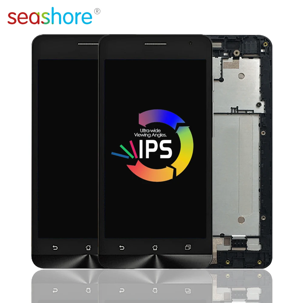 ORIGINAL For ASUS Zenfone 5 Lite A502CG T00K LCD Touch Screen Digitizer Assembly For Asus a502cg Display with Frame Replacement
ORIGINAL For ASUS Zenfone 5 Lite A502CG T00K LCD Touch Screen Digitizer Assembly For Asus a502cg Display with Frame Replacement