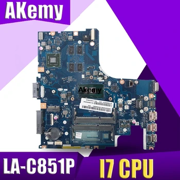 LA-C851P Laptop motherboard for Lenovo Ideapad 500-14ISK original mainboard I7-6500U with video card
LA-C851P Laptop motherboard for Lenovo Ideapad 500-14ISK original mainboard I7-6500U with video card