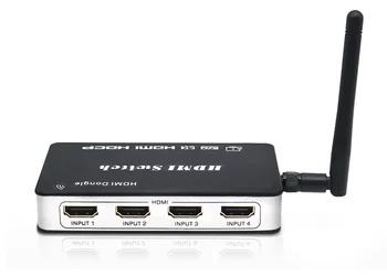 WiFi Dongle 4K Wireless Display Receiver Screen Mirror 5 x 1 Switch HDCP HDMI TV Free Shipping
WiFi Dongle 4K Wireless Display Receiver Screen Mirror 5 x 1 Switch HDCP HDMI TV Free Shipping