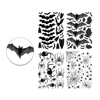 Halloween Spider Stickers Removable Bat Decal Wall Sticker For Window Background Home Office Theme Party Supples Decoration
Halloween Spider Stickers Removable Bat Decal Wall Sticker For Window Background Home Office Theme Party Supples Decoration