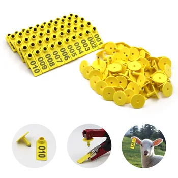 001-500 Yellow Goat Sheep Ear Tag 100 Pcs Plastic Ear Signage Card Livestock Animals Identification Equipment
001-500 Yellow Goat Sheep Ear Tag 100 Pcs Plastic Ear Signage Card Livestock Animals Identification Equipment