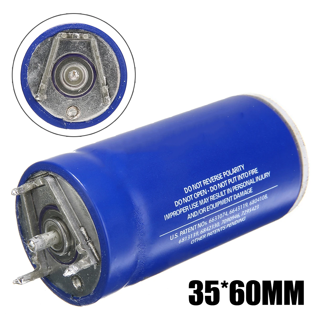 1pc 35 x 60mm 2.7V 350F Super Farad Capacitor BCAP0350E270T11 Supercapacitor for Maxwell Vehicle Rectifier Low ESR Capacitor
1pc 35 x 60mm 2.7V 350F Super Farad Capacitor BCAP0350E270T11 Supercapacitor for Maxwell Vehicle Rectifier Low ESR Capacitor