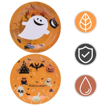 20Pcs Halloween Disposable Paper Plate Funny Round Paper Tableware for Party (No.8 + No.11, 10Pcs/Each)
20Pcs Halloween Disposable Paper Plate Funny Round Paper Tableware for Party (No.8 + No.11, 10Pcs/Each)