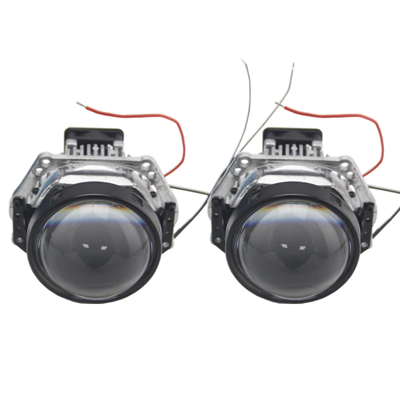 SHUOKE 2 PCS New Super Brightness 3.0 Inch Bi-LED Bi LED Lens Projector Lens 9-16V 45W 6000K 7000Lm Built-in Driver Hi/Lo Beam
SHUOKE 2 PCS New Super Brightness 3.0 Inch Bi-LED Bi LED Lens Projector Lens 9-16V 45W 6000K 7000Lm Built-in Driver Hi/Lo Beam