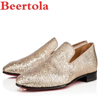 Glitter Men's Sneakers Slip On Dress Shoes For Wedding Party Flats Shoes Round Toe Designers Espadrilles Men Zapatillas Hombre
Glitter Men's Sneakers Slip On Dress Shoes For Wedding Party Flats Shoes Round Toe Designers Espadrilles Men Zapatillas Hombre