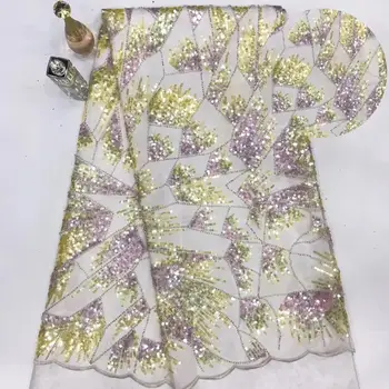 newest muti color sequin Modern design French net lace fabric African sequins lace embroidery tulle lace fabric for party dress
newest muti color sequin Modern design French net lace fabric African sequins lace embroidery tulle lace fabric for party dress