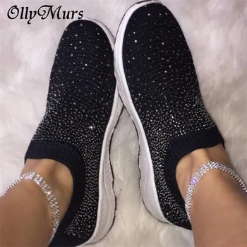Women Shiny Sock Sneakers 2020 Spring Autumn Comfort Ladies Casual Loafers Shoes Slip On Female Vulcanize Shoes zapatillas mujer
Women Shiny Sock Sneakers 2020 Spring Autumn Comfort Ladies Casual Loafers Shoes Slip On Female Vulcanize Shoes zapatillas mujer
