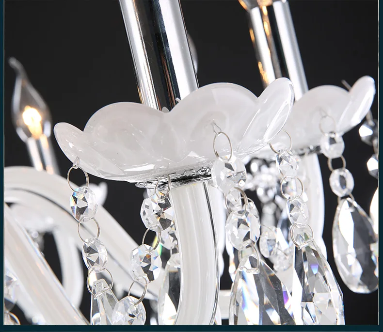 White Crystal Wedding Chandelier White Crystal Wedding Chandelier