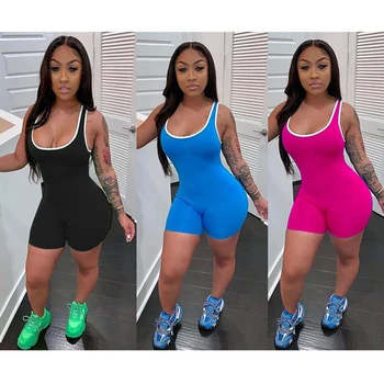 2020 Women Sleeveless Tank Jumpsuit Rompers Playsuit Bodycon Biker Shorts Solid Stretch Jumpsuit Shorts Pants Trousers
2020 Women Sleeveless Tank Jumpsuit Rompers Playsuit Bodycon Biker Shorts Solid Stretch Jumpsuit Shorts Pants Trousers