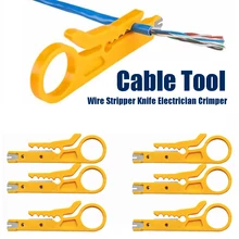 Wire Stripper Cutter Cable Stripping Multi-function Electrician Crimper Knife Pliers Tool Rimper Pliers Portable Cable Tool
Wire Stripper Cutter Cable Stripping Multi-function Electrician Crimper Knife Pliers Tool Rimper Pliers Portable Cable Tool