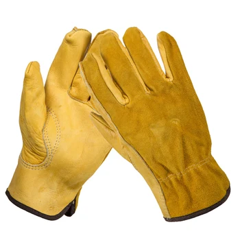 New Men's Work Gloves Cowhide Driver Security Protection Wear Safety Workers Welding Moto Gloves For Men
New Men's Work Gloves Cowhide Driver Security Protection Wear Safety Workers Welding Moto Gloves For Men