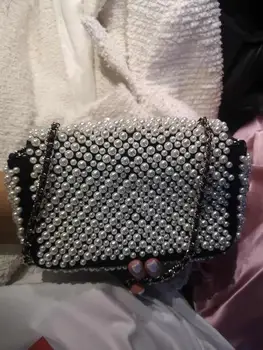 luxury designer import leather women flap chain pearl shoulder bag lady pearl handbag purse Europe brand top quality
luxury designer import leather women flap chain pearl shoulder bag lady pearl handbag purse Europe brand top quality