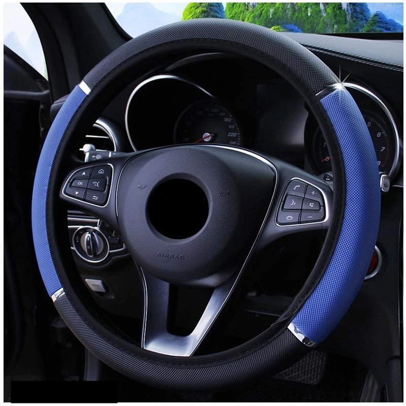 Противоскользящие чехлы из искусственной кожи для руля автомобиля Smart forfour fortwo