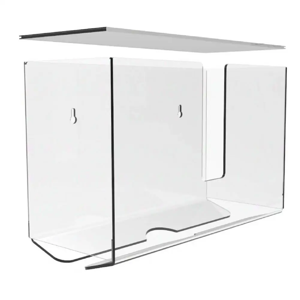 

Wall-Mounted Paper Towel Dispenser Clear Multifold Tissue Holder Fold N Fold Z Fold Toilet Paper Perforated Hanger