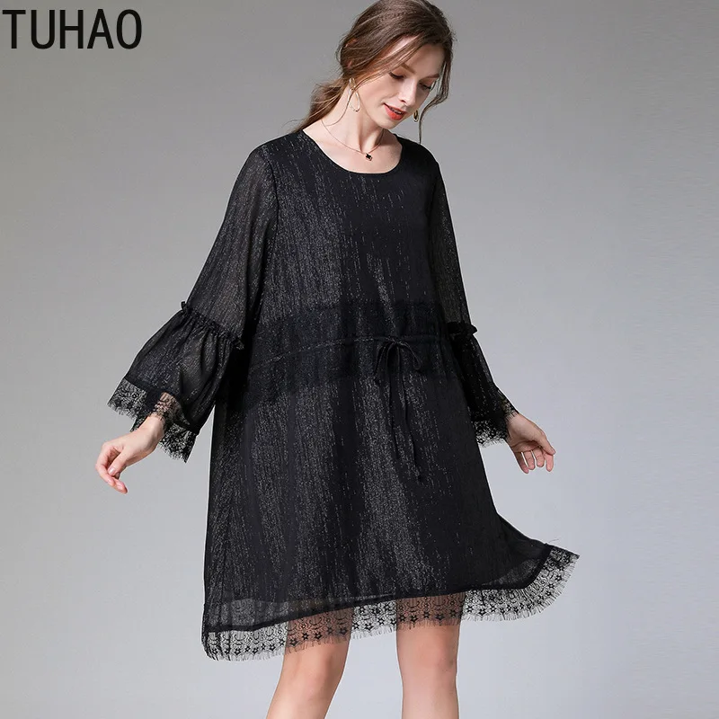 Платье TUHAO женское кружевное, элегантное свободное офисное платье оверсайз 5XL 4XL 3XL, одежда на осень-зиму, WM07, 2020
Платье TUHAO женское кружевное, элегантное свободное офисное платье оверсайз 5XL 4XL 3XL, одежда на осень-зиму, WM07, 2020