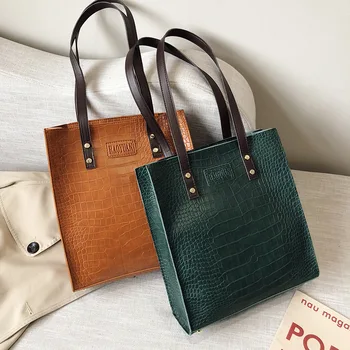 Vintage Alligator Pattern Briefcase Tote Bags Women Rivet Top Handle Pack Ladies High Capacity Shoulder Crossbody Bags Handbags
Vintage Alligator Pattern Briefcase Tote Bags Women Rivet Top Handle Pack Ladies High Capacity Shoulder Crossbody Bags Handbags