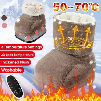 Washable Detachable Electric Foot Warmers Shoes USB Charging Fast Heating Winter Warm Snow Boots Warmer with 3-Gear Temperature
Washable Detachable Electric Foot Warmers Shoes USB Charging Fast Heating Winter Warm Snow Boots Warmer with 3-Gear Temperature