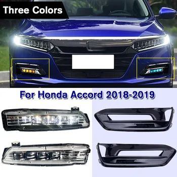 2Pcs DRL LED Daytime Running Light Front Bumper Fog Light Lamp Fit For Honda Accords 2018-2019 Fog Light Replacement Day Light
2Pcs DRL LED Daytime Running Light Front Bumper Fog Light Lamp Fit For Honda Accords 2018-2019 Fog Light Replacement Day Light