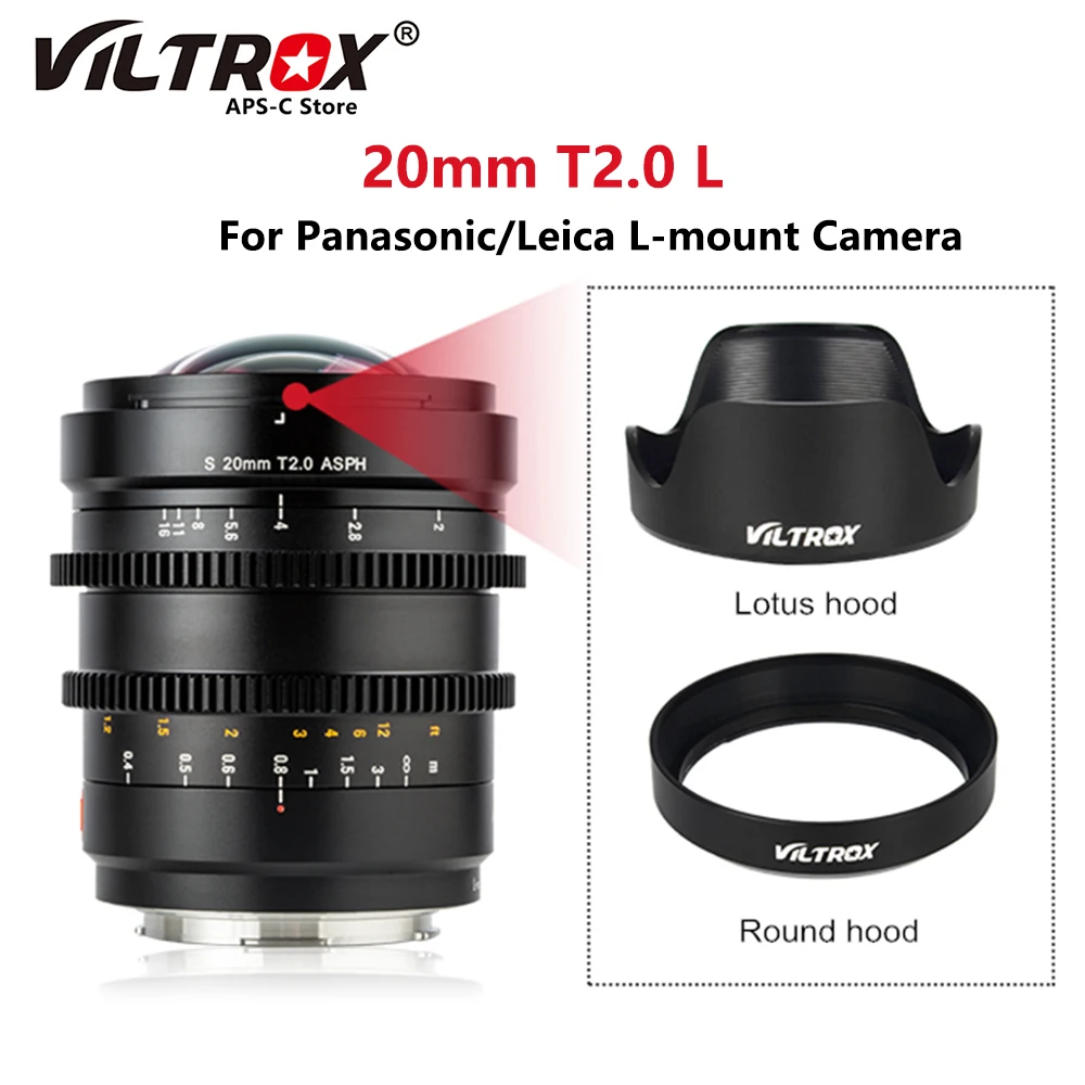 Viltrox 20 мм T2.0 кинообъектив ASPH Полнокадровый Ультра широкоугольный кинематографический для Panasonic Leica L-Mount беззеркальный объектив SL Lumix S1
Viltrox 20 мм T2.0 кинообъектив ASPH Полнокадровый Ультра широкоугольный кинематографический для Panasonic Leica L-Mount беззеркальный объектив SL Lumix S1
