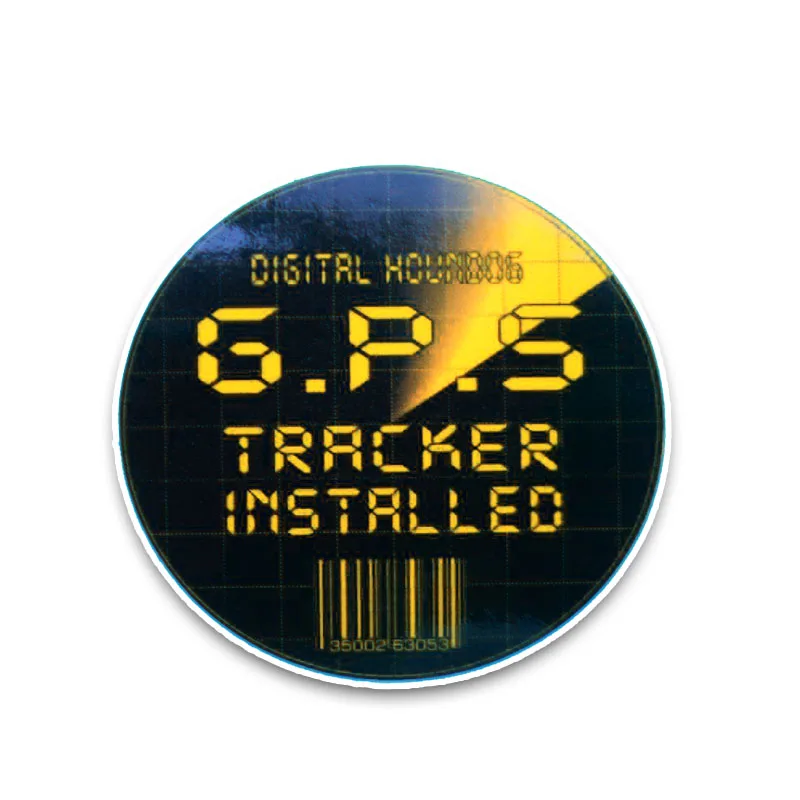 Creative GPS Tracker Installed Car Sticker Accessories Vinyl PVC 12cm*12cm Motorcycle Waterproof Windshield Car Styling Decal
Creative GPS Tracker Installed Car Sticker Accessories Vinyl PVC 12cm*12cm Motorcycle Waterproof Windshield Car Styling Decal