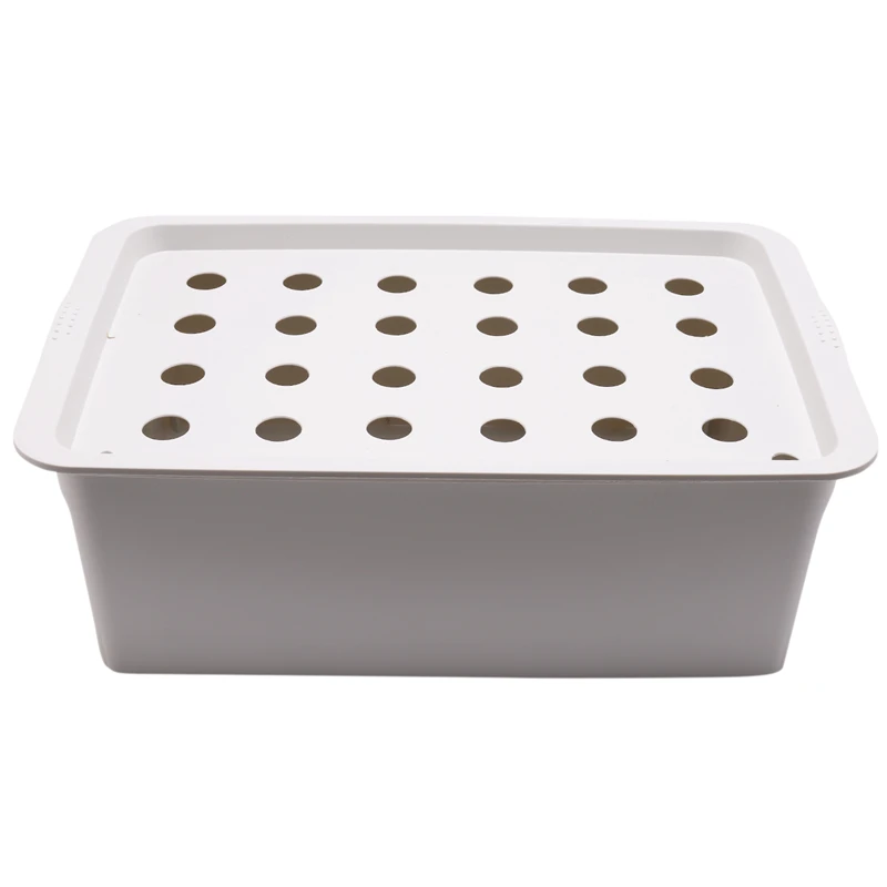 24 Hole Hydroponic Planting Box Plant Ground Hydroponic Kit Gardening Flower Pot Indoor Cultivation Box Planting Kit
24 Hole Hydroponic Planting Box Plant Ground Hydroponic Kit Gardening Flower Pot Indoor Cultivation Box Planting Kit
