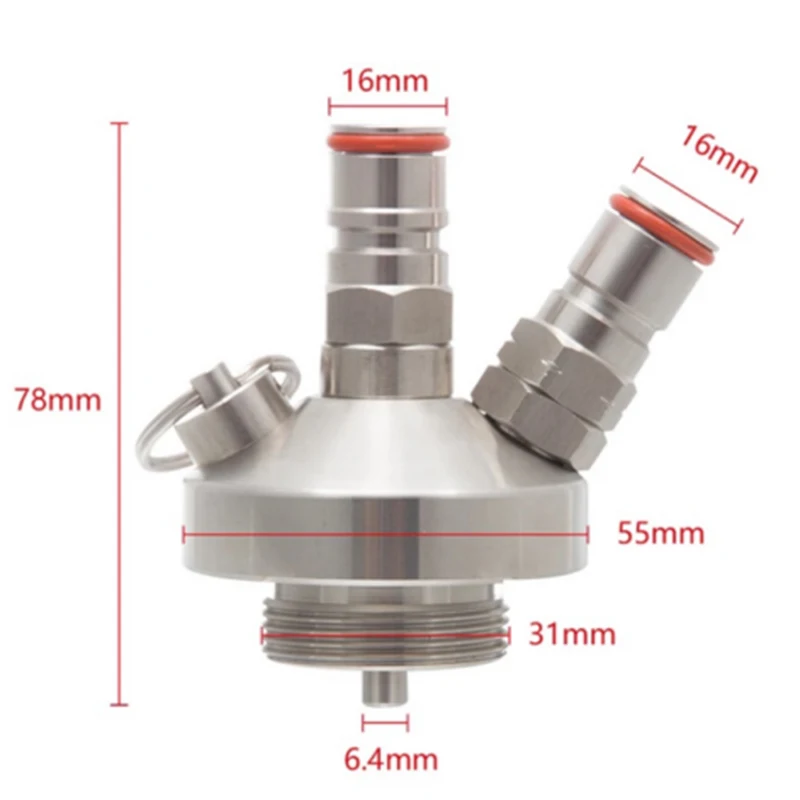 Growler Beer Keg Spear Tap Dispenser Lock Corrosion Resistant Two Ball Safe And Non-toxic Corrosion Resistant
Growler Beer Keg Spear Tap Dispenser Lock Corrosion Resistant Two Ball Safe And Non-toxic Corrosion Resistant