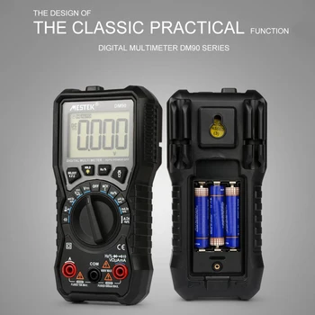 DM90 Mini Multimeter High Precision Digital Multifunctional Multimeter Auto Range Tester Capacitance Meter
DM90 Mini Multimeter High Precision Digital Multifunctional Multimeter Auto Range Tester Capacitance Meter