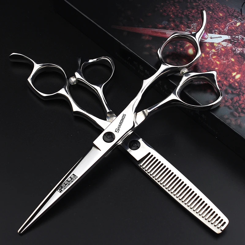SHARONDS 6 Inch Hairdressing Scissors Cutting Seamless Thinning Scissors Barber Special Broken Hair Combination Scissors Set
SHARONDS 6 Inch Hairdressing Scissors Cutting Seamless Thinning Scissors Barber Special Broken Hair Combination Scissors Set
