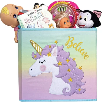 New Unicorn Storage bins Foldable Folding Cube Boxes for Shelves Storage Box Decorative Kids Toys Organizer HHTX07064
New Unicorn Storage bins Foldable Folding Cube Boxes for Shelves Storage Box Decorative Kids Toys Organizer HHTX07064