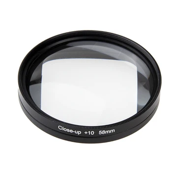 

Scratch Resistant Wide Angle Accessories Close Up 58mm 10X Macro Lens Filter Easy Install Removable For GoPro Hero4/5 Session