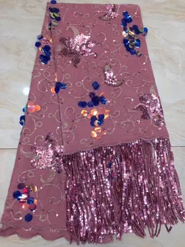 Latest Blue African Net Lace Fabric High Quality African Tulle Lace With Stones Nigerian French Latest African Lace 
Latest Blue African Net Lace Fabric High Quality African Tulle Lace With Stones Nigerian French Latest African Lace