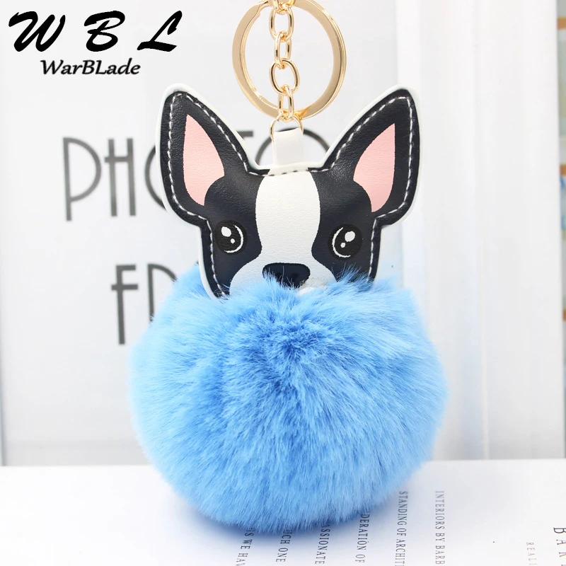 French Bulldog Keychain Fluffy Rabbit Fur Ball Key Pompom Chain Pu Leather Animal Dog Keyring Holder Bag Charm Trinket Chaveiros
French Bulldog Keychain Fluffy Rabbit Fur Ball Key Pompom Chain Pu Leather Animal Dog Keyring Holder Bag Charm Trinket Chaveiros