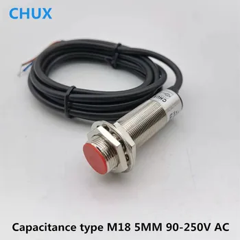 CHUX Capacitive Proximity Switch AC M18 Flush Type 8mm Detect Distance CM18-5-ACA/ACB NO/NC Liquid Level Sensors Capacitance
CHUX Capacitive Proximity Switch AC M18 Flush Type 8mm Detect Distance CM18-5-ACA/ACB NO/NC Liquid Level Sensors Capacitance