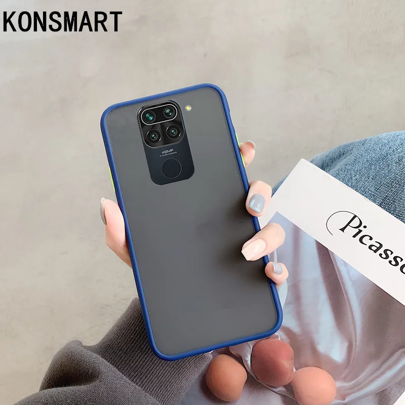 KONSMART Redmi Note 9 Case Matte Clear Silicone Phone Case For Xiaomi Redmi Note 9 Pro Max PC Bumper Back Cover Redmi Note 9S
KONSMART Redmi Note 9 Case Matte Clear Silicone Phone Case For Xiaomi Redmi Note 9 Pro Max PC Bumper Back Cover Redmi Note 9S