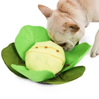 Pet Food Smell Ball Cabbage Shaped Funny Interactive Plush Toys For Dog Cats Increases IQ Training Release Stress Toys NEW
Pet Food Smell Ball Cabbage Shaped Funny Interactive Plush Toys For Dog Cats Increases IQ Training Release Stress Toys NEW