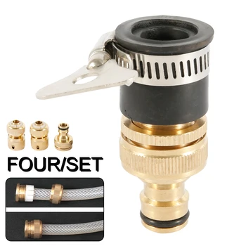 3pcs Brass Garden Hose Connector Hose Tap Quick Connector 1/2 Copper Connector for Watering Pipe Fitting Set Garden Irrigation
3pcs Brass Garden Hose Connector Hose Tap Quick Connector 1/2 Copper Connector for Watering Pipe Fitting Set Garden Irrigation