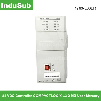 1769-L33ER 1769L33ER PLC Controller 24 VDC Controller COMPACTLOGIX L3 2 MB User Memory 1769 Power Supply Programmable Logic
1769-L33ER 1769L33ER PLC Controller 24 VDC Controller COMPACTLOGIX L3 2 MB User Memory 1769 Power Supply Programmable Logic