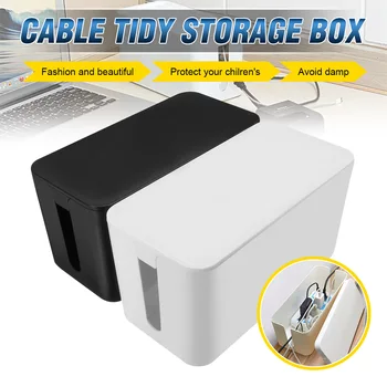 Cable Tidy Storage Box Safety Power Cord Socket Case Organizer Practical Home Office Wire Management Dustproof 23x11.2x11.5cm
Cable Tidy Storage Box Safety Power Cord Socket Case Organizer Practical Home Office Wire Management Dustproof 23x11.2x11.5cm