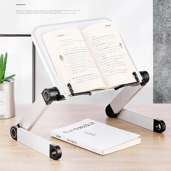 Aluminium Alloy 360 Degree Adjustable Book Reading Shelf Notebook Bracket Raise Computer Desktop Base Laptop Holder Stationery
Aluminium Alloy 360 Degree Adjustable Book Reading Shelf Notebook Bracket Raise Computer Desktop Base Laptop Holder Stationery