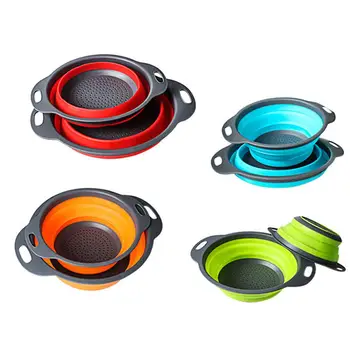 Camping Folding Tableware Set, Silicone Foldable Filter, Drain Bowl, Portable Picnic Cookware
Camping Folding Tableware Set, Silicone Foldable Filter, Drain Bowl, Portable Picnic Cookware