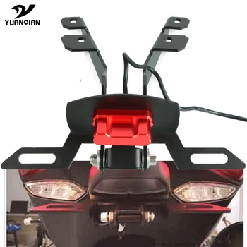 Motorcycle Adjustable Angle Rear License Number Plate Mount Holder Bracket with LED Light For YAMAHA T-MAX 530 TMAX530 2017-2018
Motorcycle Adjustable Angle Rear License Number Plate Mount Holder Bracket with LED Light For YAMAHA T-MAX 530 TMAX530 2017-2018