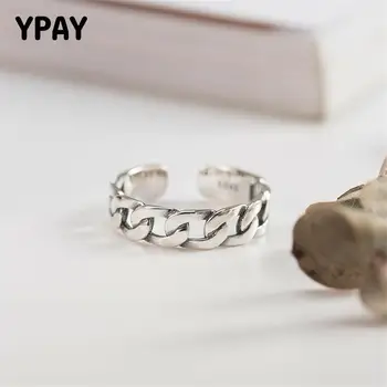 YPAY Japan Vintage Braided Rings for Women Genuine 925 Sterling Silver Twisted Opening Adjustable Ring Fine Jewelry YMR323
YPAY Japan Vintage Braided Rings for Women Genuine 925 Sterling Silver Twisted Opening Adjustable Ring Fine Jewelry YMR323